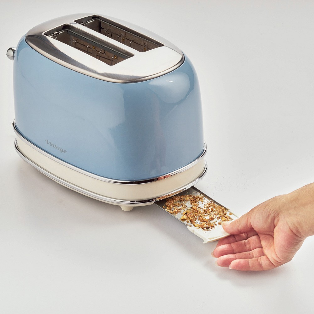 Ariete Vintage 155 2-Slice Toaster - Blue - Image 7