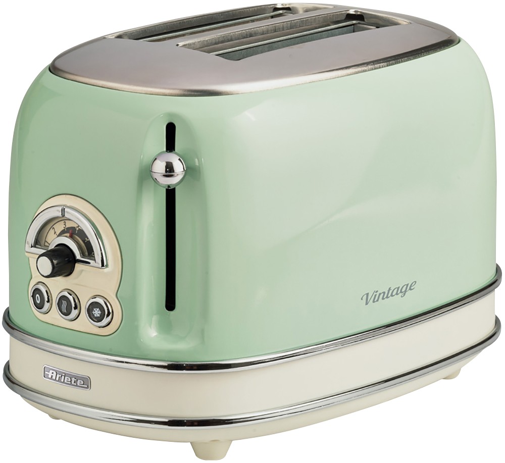 Ariete Green Ar5514 Vintage 2 Slice Toaster - Image 8