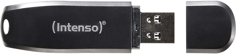 Thumbnail - Intenso USB 3.2 USB-Stick Speed Line 128 GB Schwarz