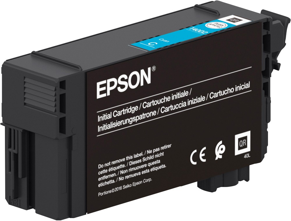 Epson Cyan C13t40d240/T40 Ink Cartridge 50Ml For Sc-T 3100 - Image 9