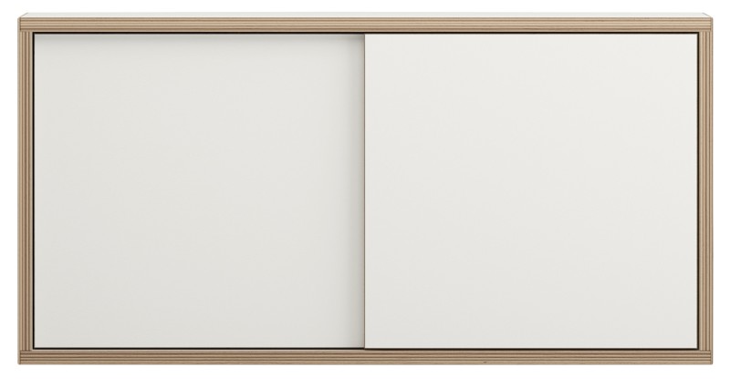 Thumbnail - Bisley Möbelsystem Bisley BOB Fach mit Schiebetür Weiß 800 x 380 x 400 mm