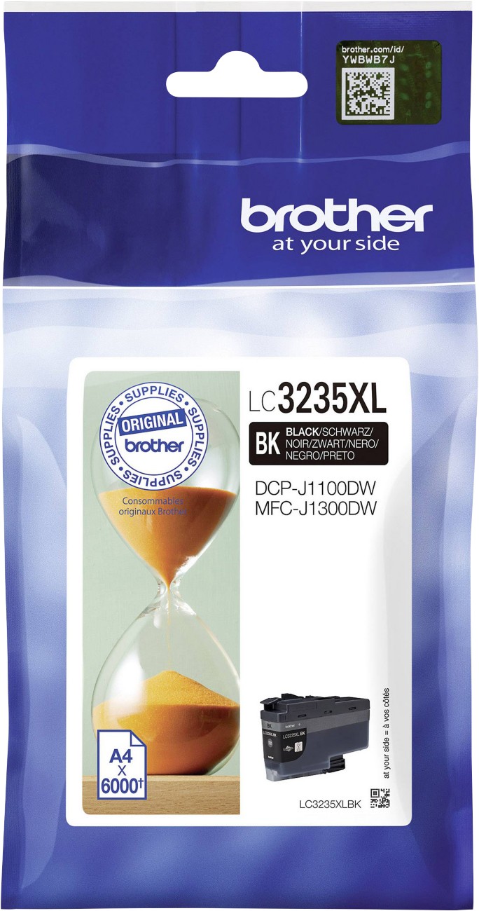 Brother LC-3235XLBK Original Tintenpatrone Schwarz