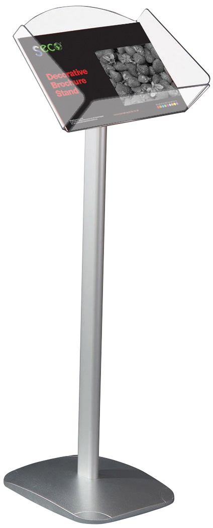 Stewart Superior Brochure Stand Aluminium 1,000 (W) X 220 (D) X 330 (H) Mm