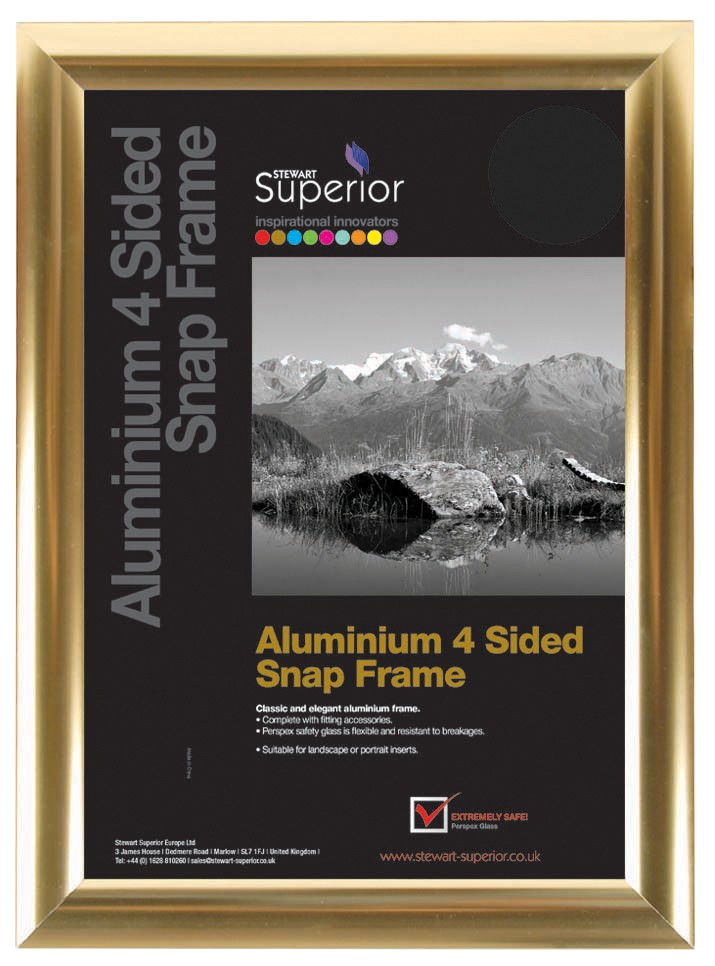Stewart Superior Snap Frame 260 (W) X 21 (D) X 350 (H) Mm