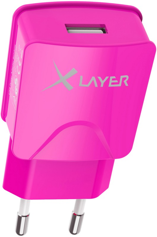 XLAYER 214114 USB-Netzteil Rosa