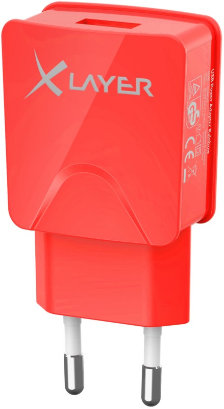 XLAYER 214110 USB-Netzteil Rot