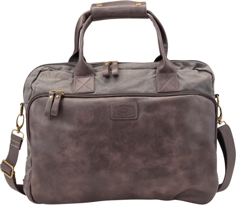 Mystify Laptop Bag 15IN Grey/Brown