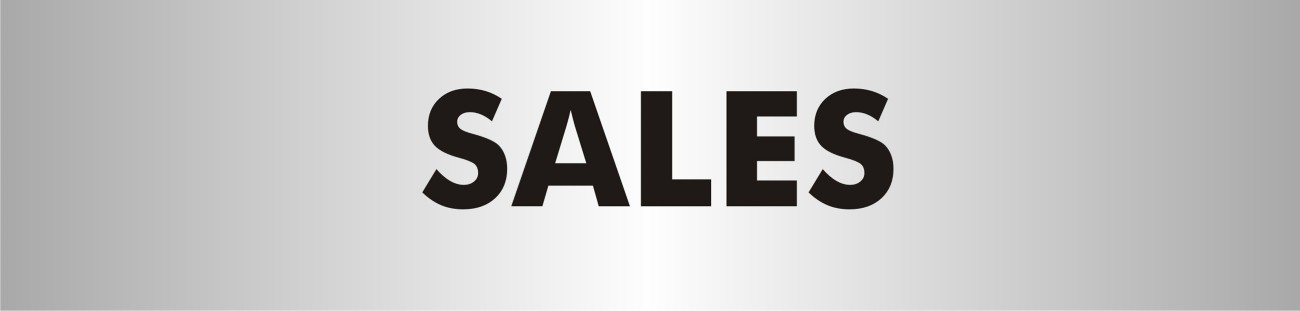 Sign Sales Adhesive Acrylic 4.5 x 19 cm