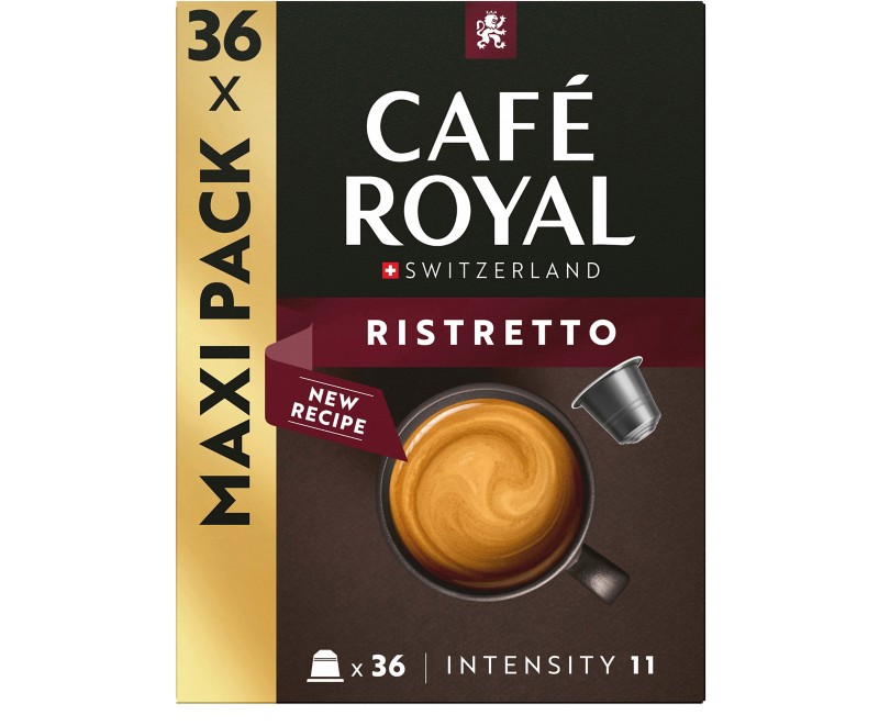 CAFÉ ROYAL Kaffee Nespresso* Kapseln Ristretto 36 Stück à 5.2 g