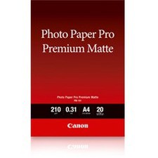 Canon Fotopapier Pro Premium Matt PM-101 DIN A2 210 g/m² Weiß 20 Blatt