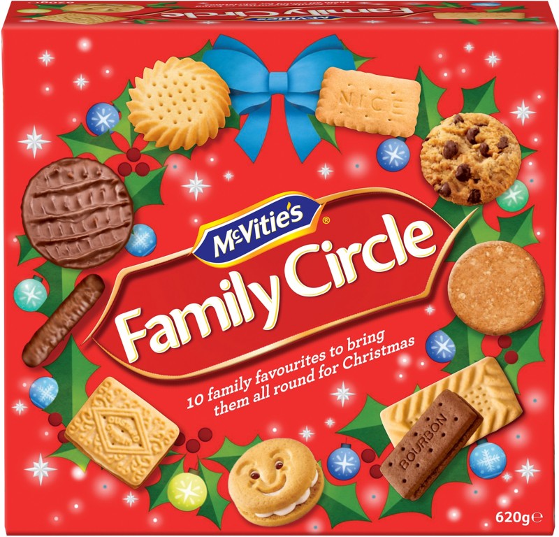 McVitie's Family Circle Biscuits 620g