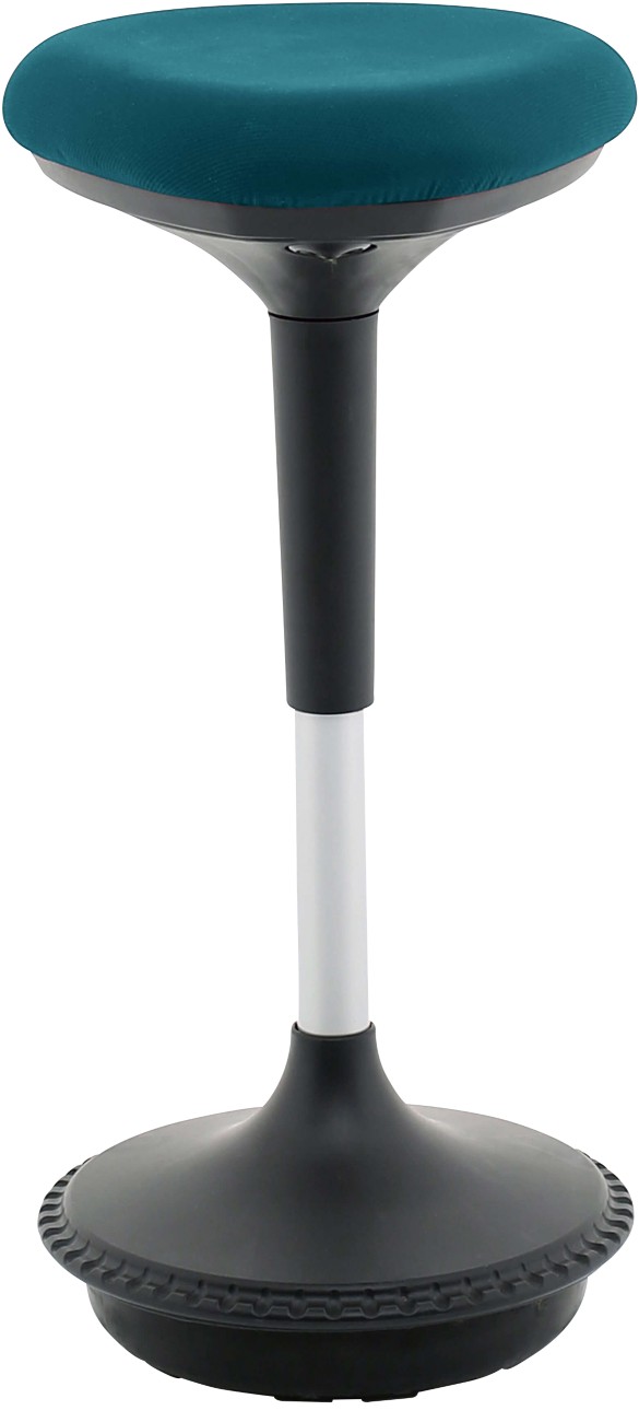 Dynamic Sit-Stand Stool With Adjustable Seat Sitall Deluxe Maringa Teal