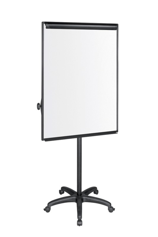 Bi-Office Classic Mobiles Flipchart Stahl 70 (B) x 100 (H) cm Schwarz