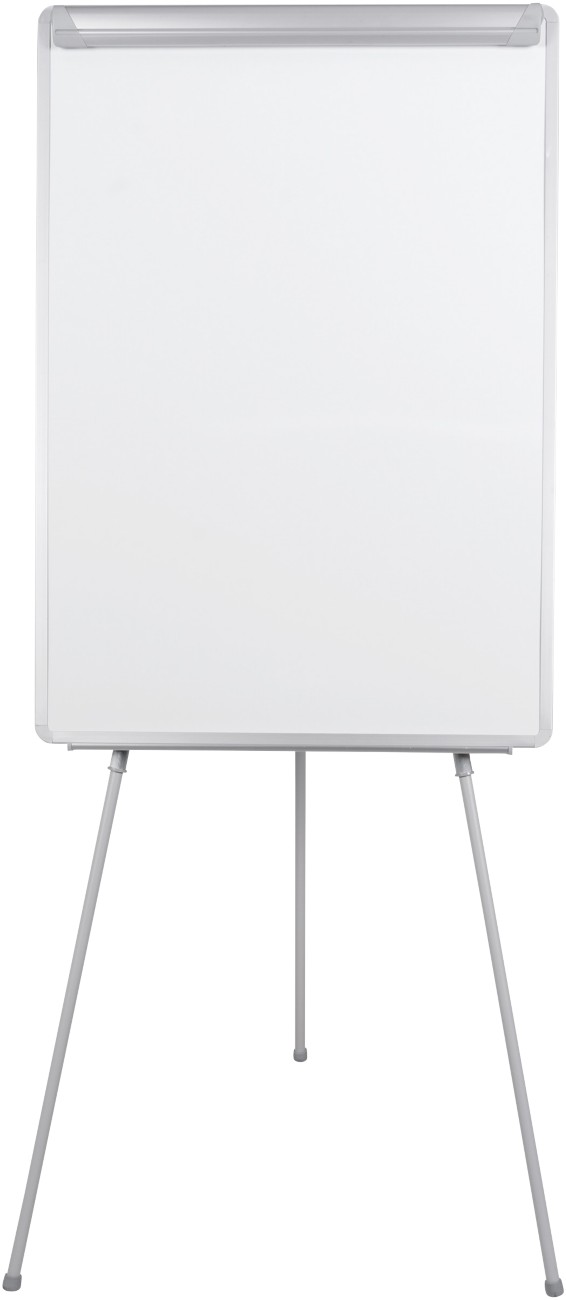 Bi-Office Dreibein-Flipchart Choice EA2306046 Blanko Magnetisch B1 Stiftablage Weiß, Grau