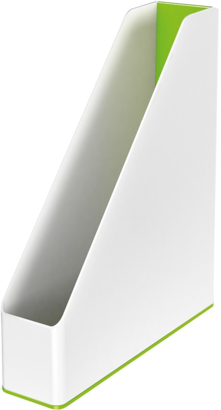 Leitz Stehsammler Wow Duo Colour A4 Polystyren weiß/grün