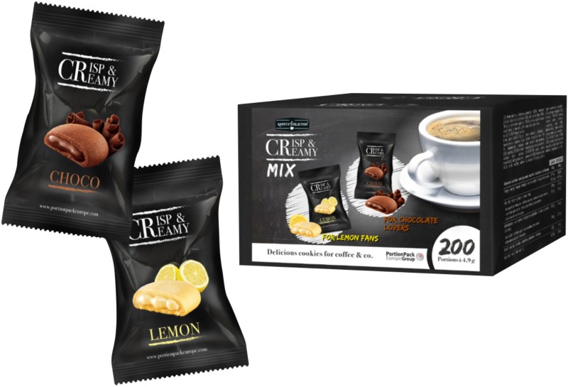 Hellma Gebäck Crisp & Creamy Mix 200 Stück à 988 g