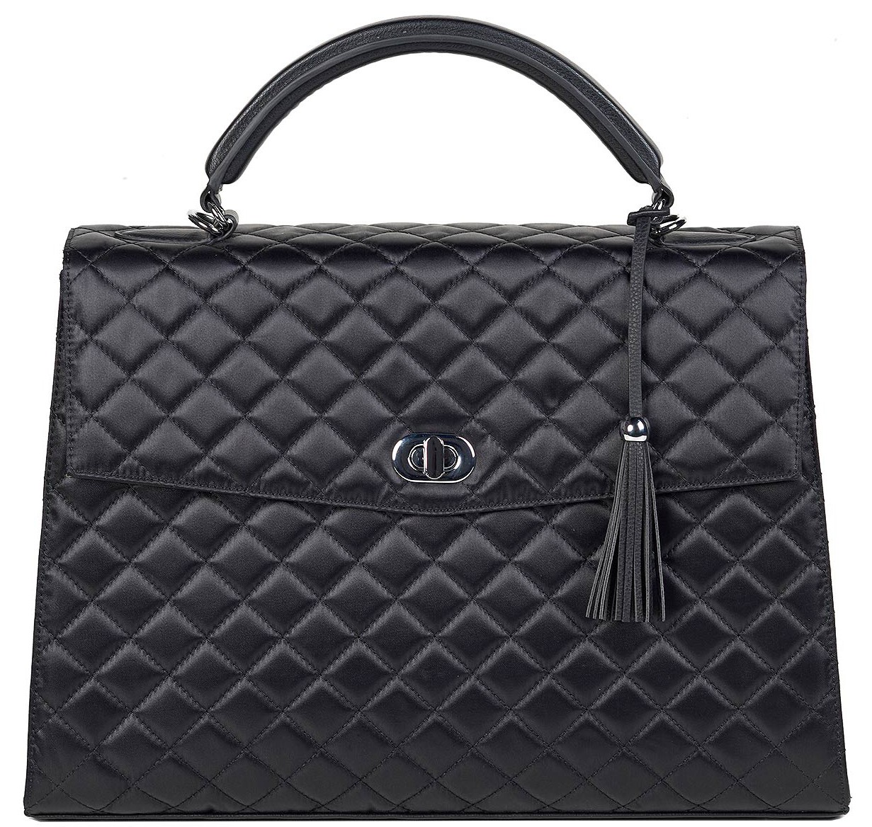 SOCHA Damen Laptoptasche Audrey Diamond 13.3  Kunstleder Schwarz 40 x 12 x 28,5 cm