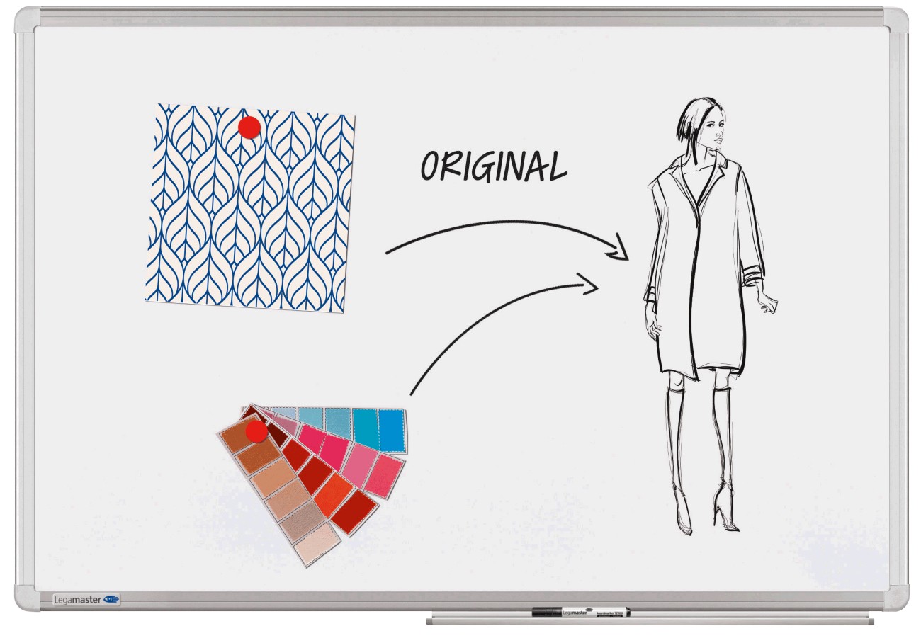 Legamaster Universal Plus Whiteboard, magnetisch, 200 x 100 cm