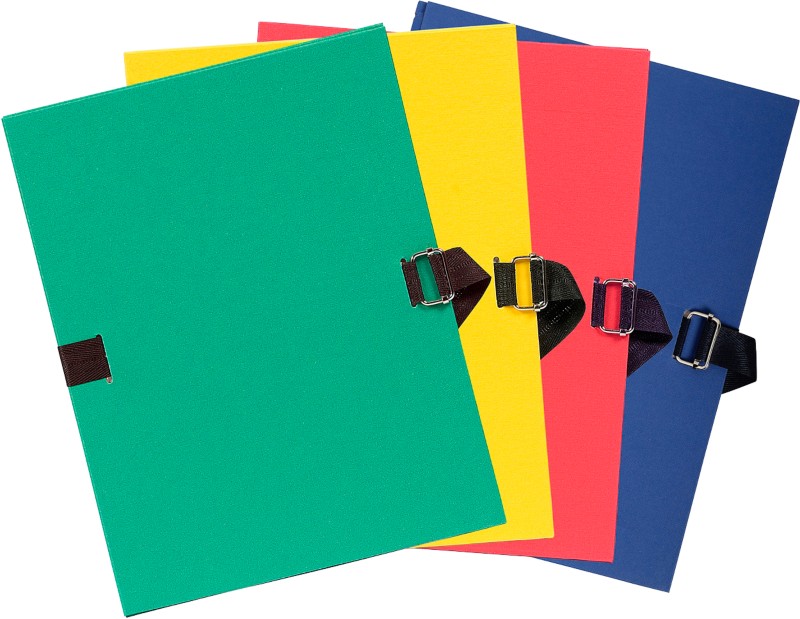 Exacompta Expanding Folders 223200E A4 Cardboard Assorted Polypropylene 24 X 32 Cm Pack Of 10