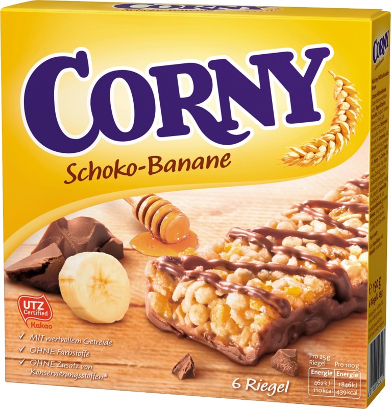 Corny Müsliriegel Schoko-Banane 6 Stück à 25 g