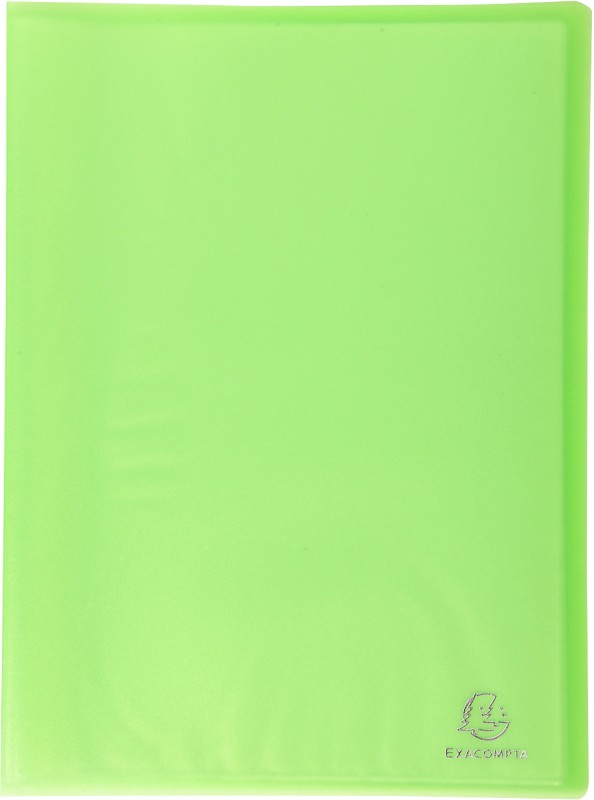 Thumbnail - Exacompta Präsentationsmappe Chromaline 85363E Grün Polypropylen 12 Stück