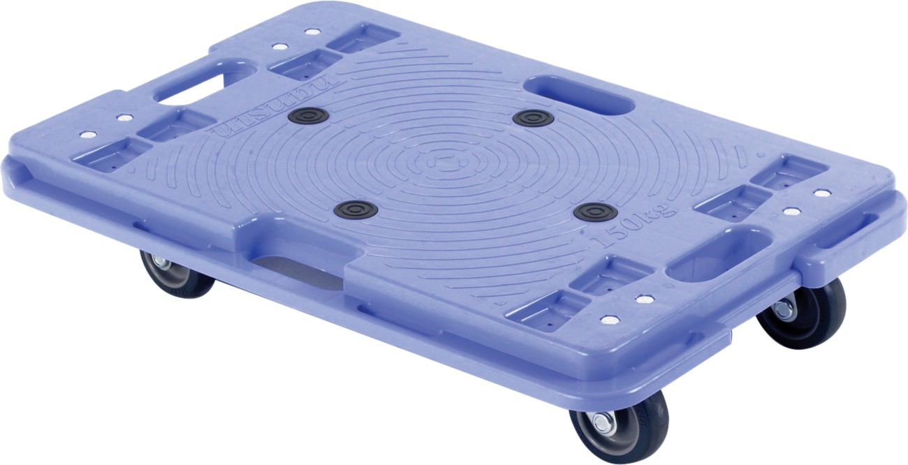 Slingsby Platform Dolly 150 Kg Plastic 40 X 60 X 12 Cm Blue