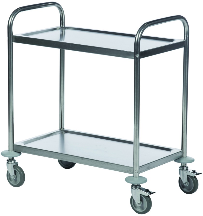 Slingsby Service Trolley 100 Kg Steel 71 X 71 X 80.5 Cm Silver