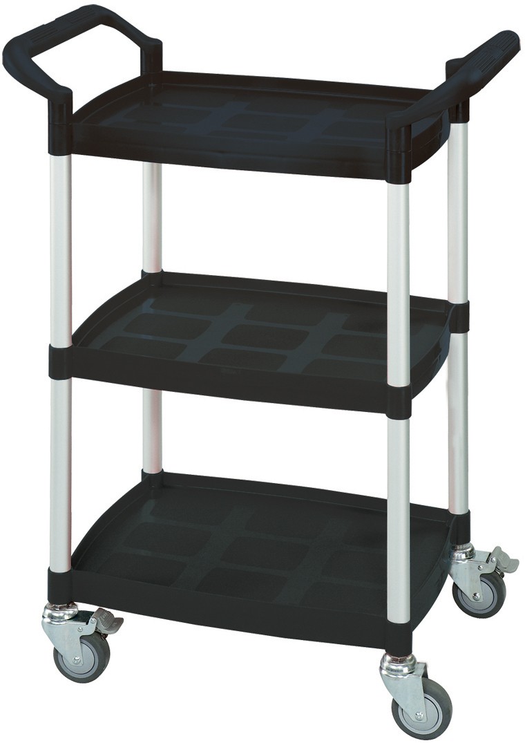 Slingsby Service Trolley 150 Kg Plastic 37 X 65.5 X 90 Cm Black
