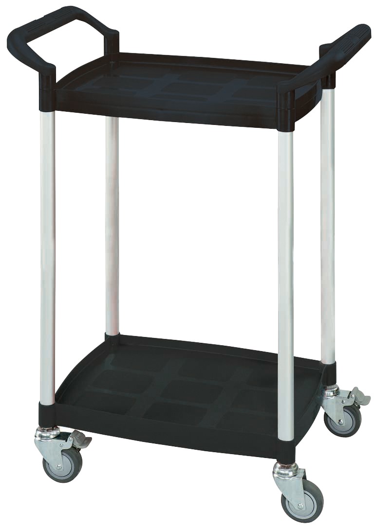 Slingsby Service Trolley 150 Kg Plastic 37 X 65.5 X 85 Cm Black
