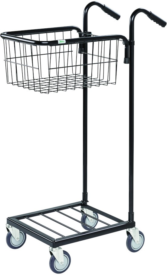 Slingsby Mail Trolley 35 Kg Steel 38.5 X 66 X 109 Cm Black
