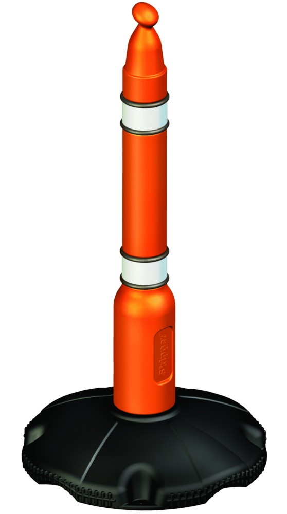 Slingsby Barrier Orange 100 X 12.5 X 100 Cm 394886