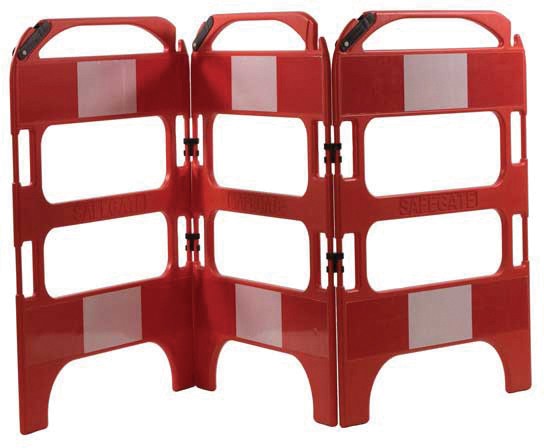 Slingsby Road Safety Barrier 100 X 75 X 100 Cm Red 398401