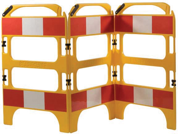 Slingsby Road Safety Barrier 100 X 75 X 100 Cm Yellow