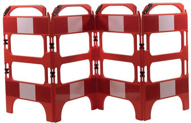 Slingsby Road Safety Barrier 100 X 75 X 100 Cm Red