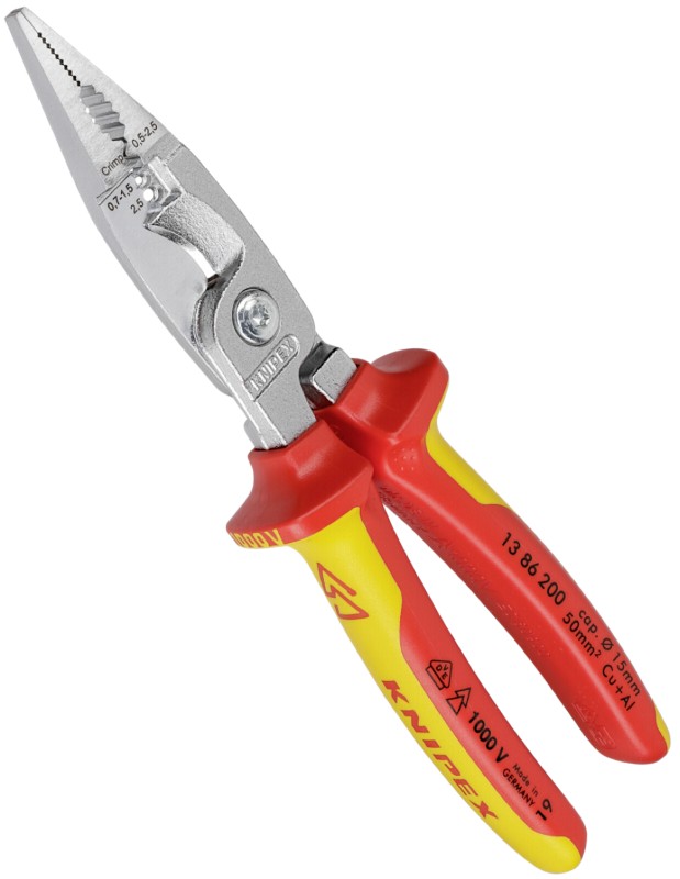 KNIPEX 13 86 200 Elektro-Installationszange