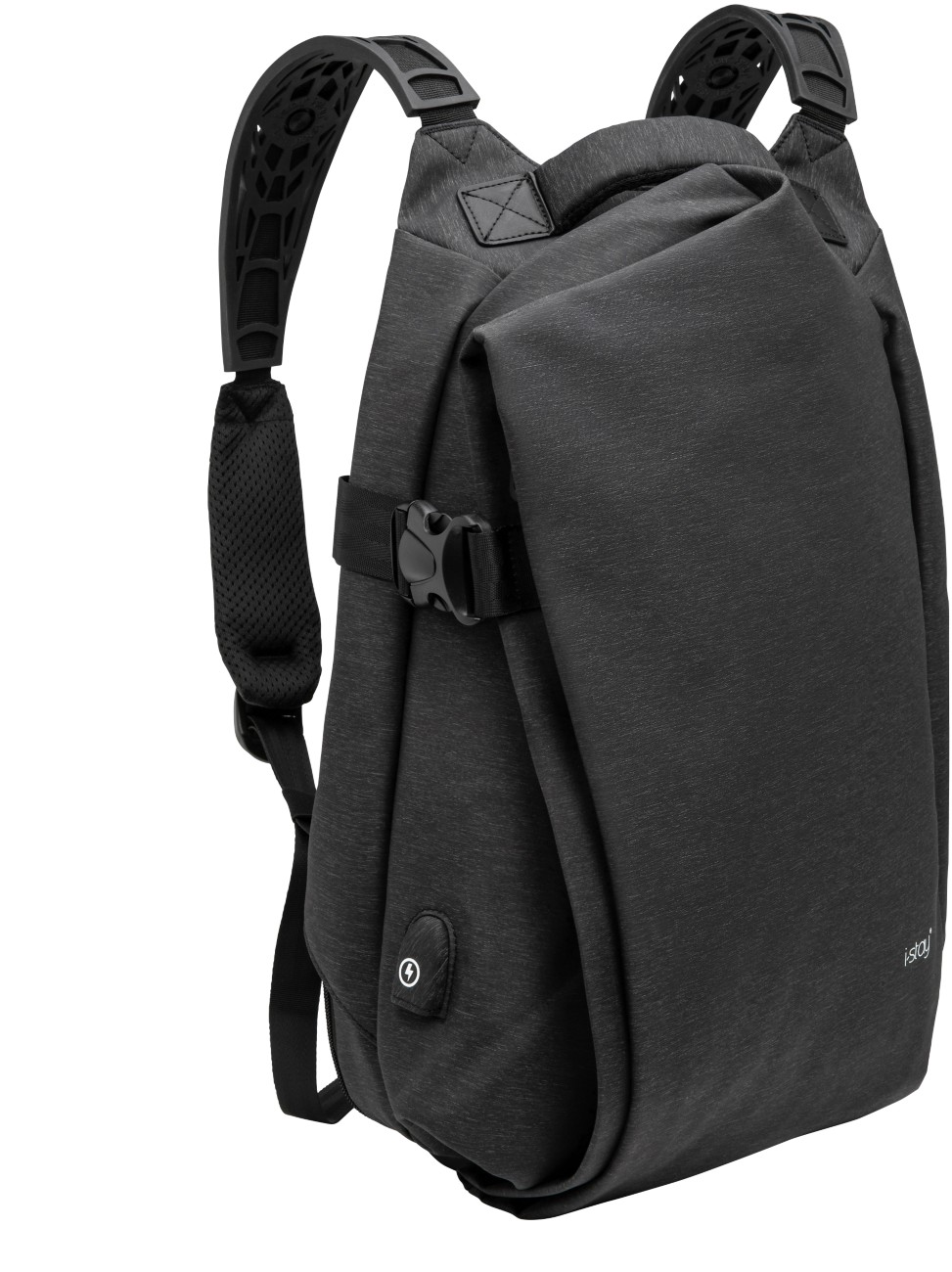 Falcon Laptop Backpack 15.6 Inch 33 X 34 X 43 Cm Pl (Polyester) Grey, Orange