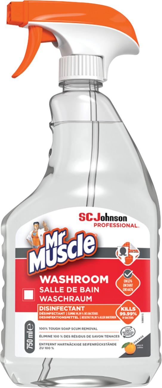 Mr Muscle Mr. Muscle Washroom Cleaner Platinum Mandarin Orange 750Ml
