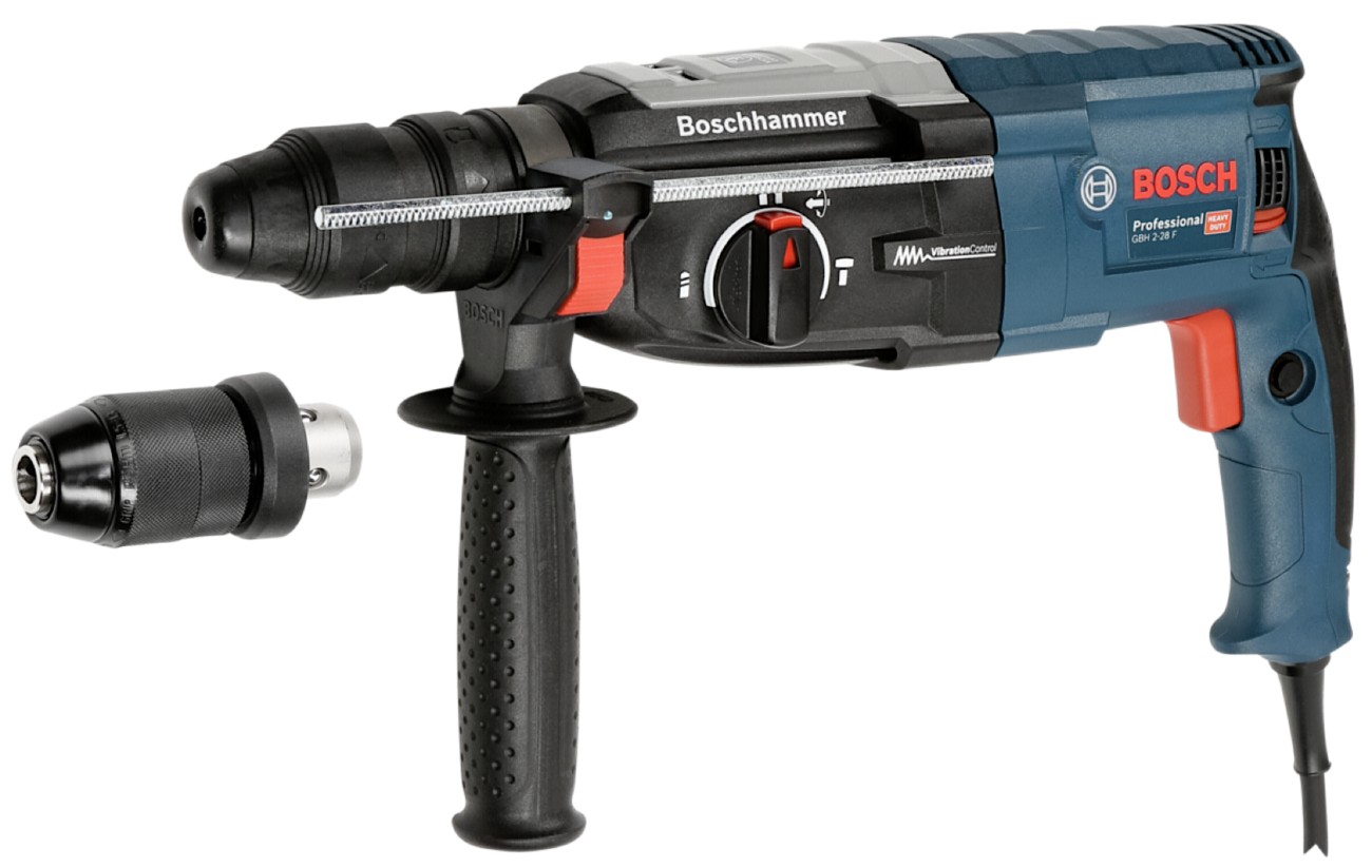 Bosch 880W 230V GBH 2-28 F Professional SSBF Bohrhammer + L-Boxx