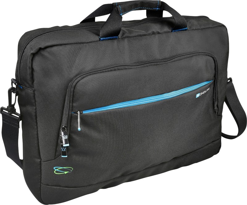 Monolith Laptoptasche Blue Line 3316 17.2 " Recycelter Kunststoff Schwarz 43 x 11 x 31 cm