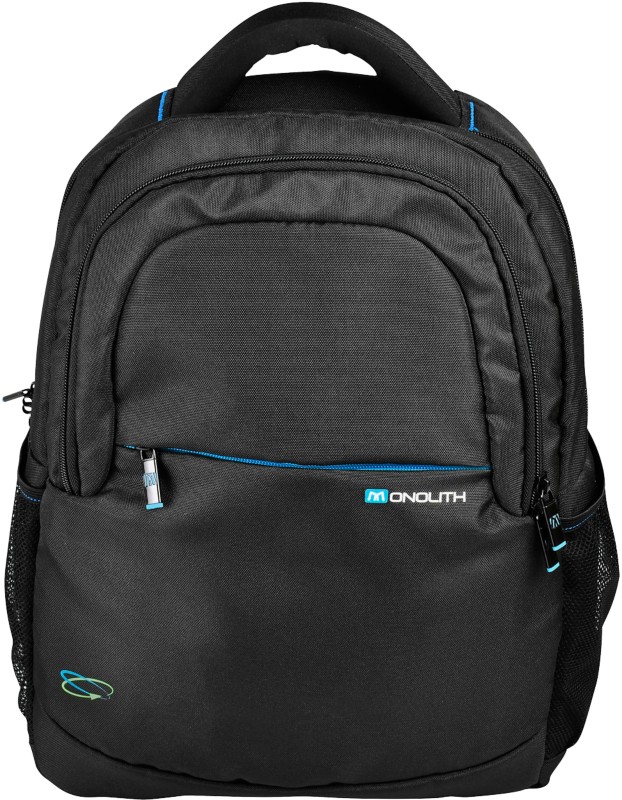 Monolith Laptop-Rucksack Blue Line 3312 15.6 " Recycelter Kunststoff Schwarz 32 x 14 x 43 cm