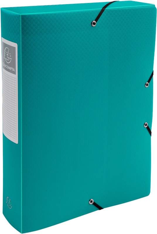 Exacompta Archivboxen 59883E DIN A4 Grün Polypropylen 25 x 33 cm 8 Stück