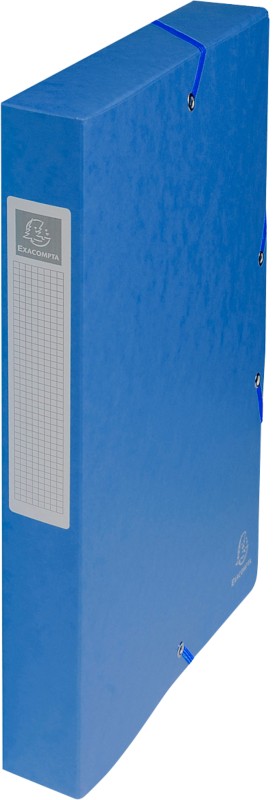 Exacompta Archivboxen 50402E DIN A4 Blau Manila 25 x 33 cm 8 Stück