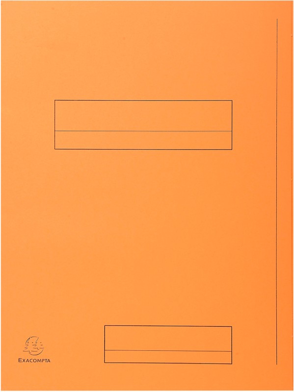 Exacompta Präsentationsmappe 335007E DIN A4 Orange Karton 24 x 32 cm 250 Stück