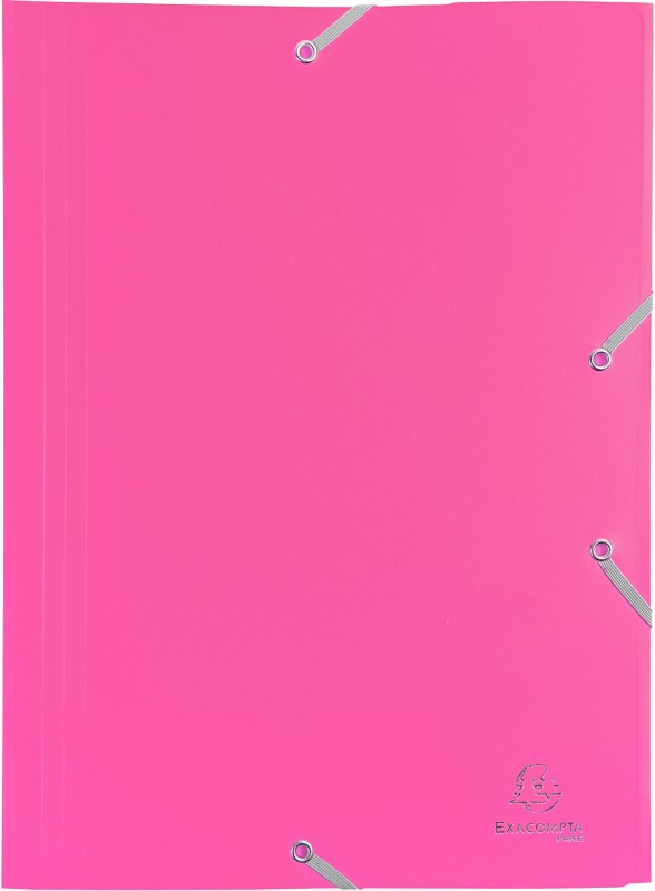 Thumbnail - Exacompta Sammelmappe 55920E DIN A4 Fuchsia Polypropylen 24 x 32 cm 30 Stück