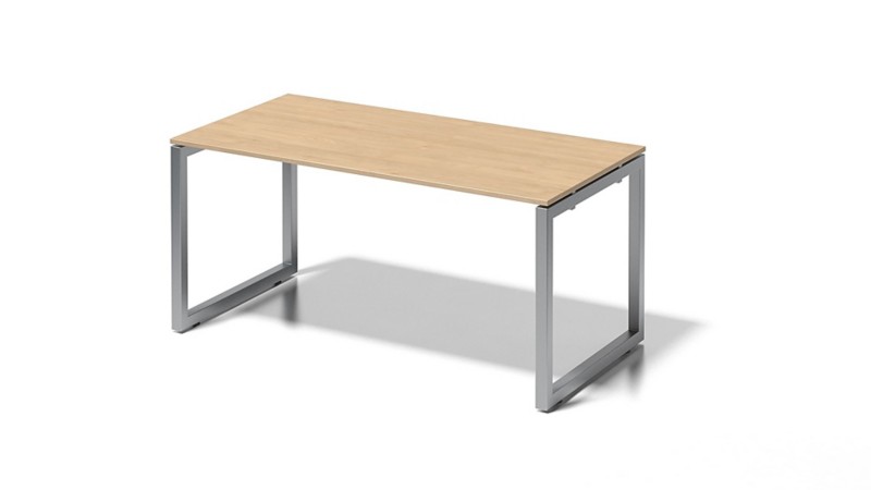Bisley Cito Schreibtisch Rechteckig Ahorn O-Fuß-Gestell 1.600 (B) x 800 (T) x 740 (H) mm MFC (Melaminbeschichtete Spanpl...