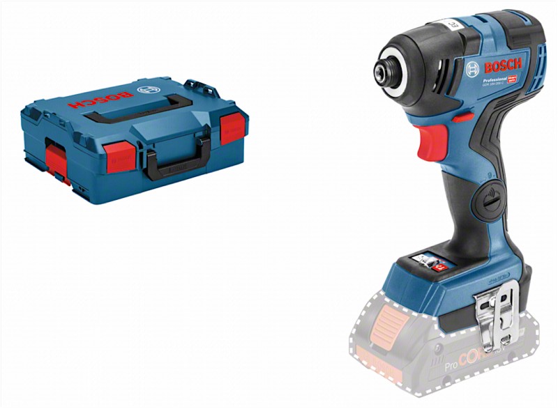 Bosch Trapano a percussione cordless GDR18V-200C, mandrino 6.35 (Hex)mm, 06019G4102