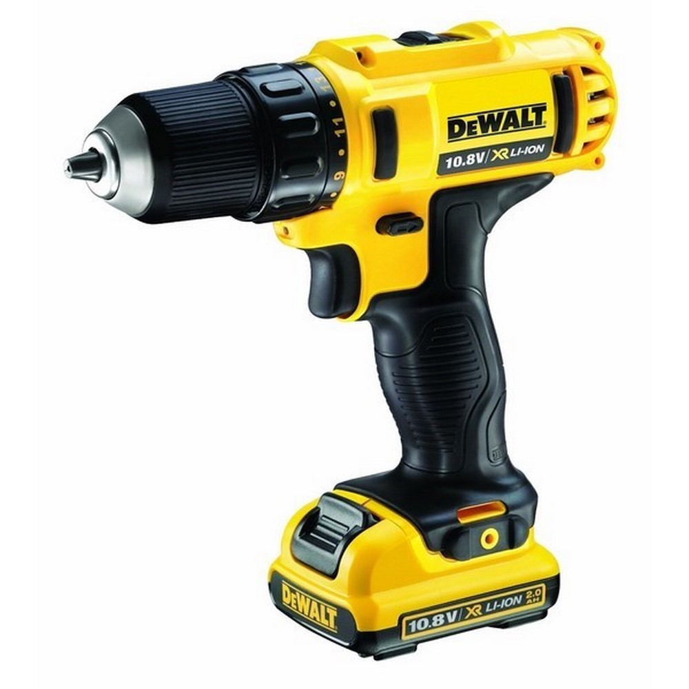 DeWalt DCD710D2-QW 10,8V 2x 2 Ah Akku-Bohrschrauber + Koffer