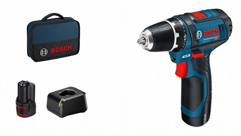 Thumbnail - Bosch GSR 12V-15 Vorteils-Set Akku-Bohrschrauber