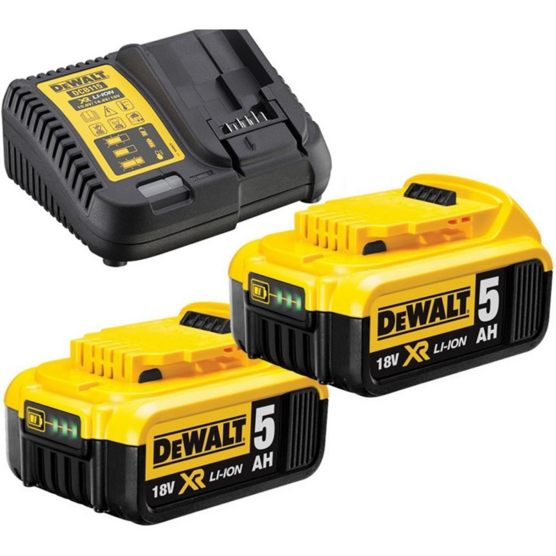 Image of DeWalt DCB115P2-QW Lithium-Ionen Akkus 18V 5Ah
