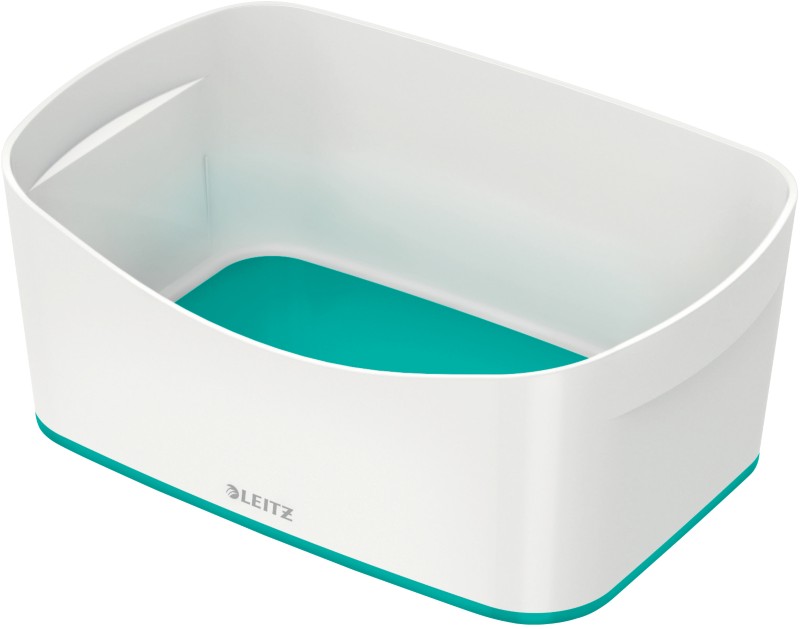 4 x Leitz Aufbewahrungsschale MyBox Wow A5 ABS weiß/eisblau
